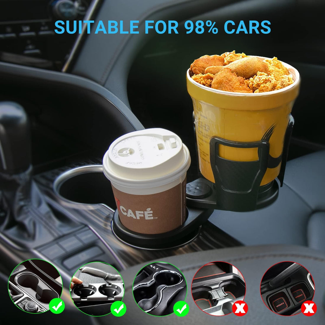 Rotatable Bottle Cup Holder