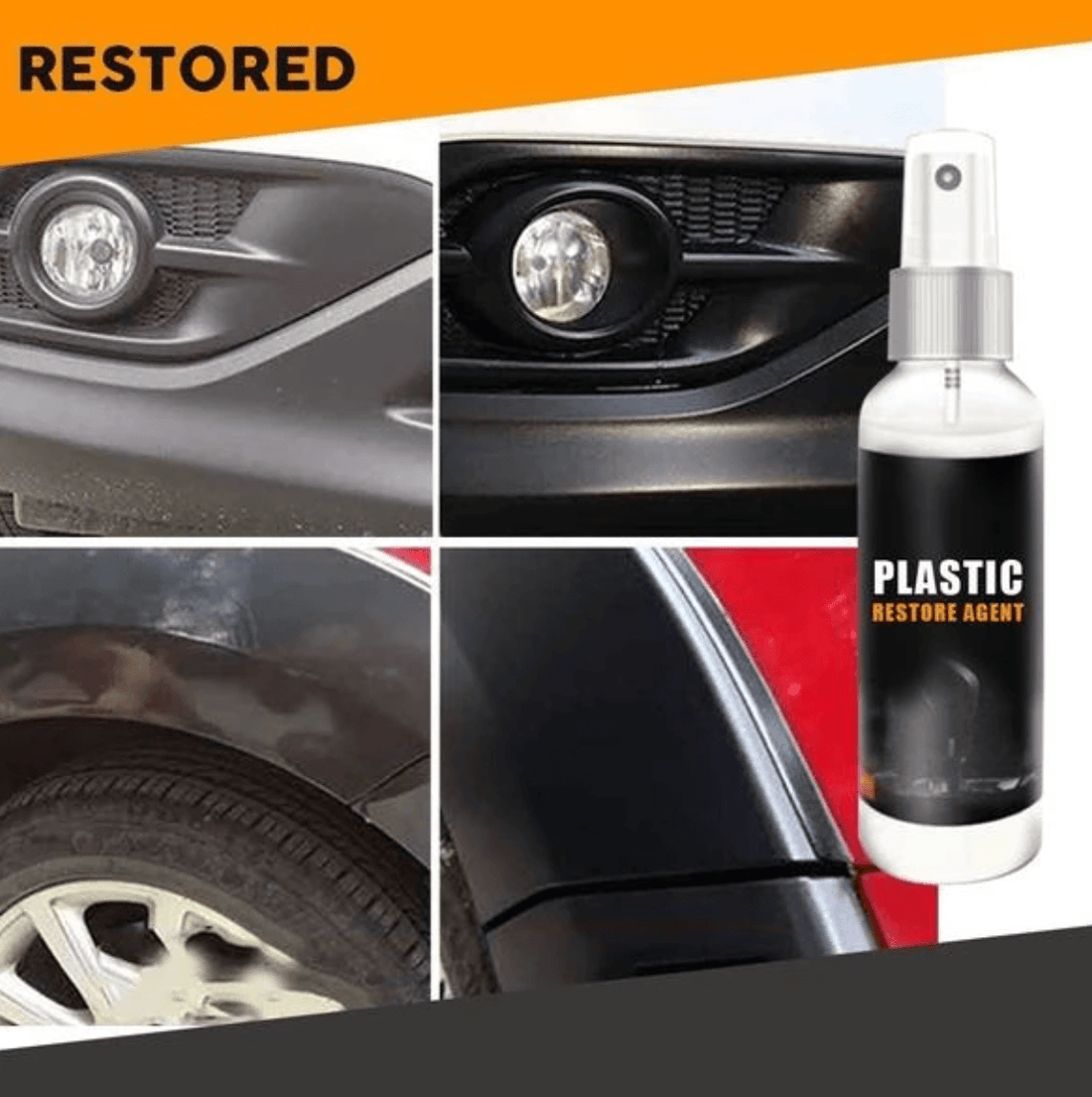 Car Plastic Restorative Agent - LuxCarGadgets